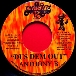 Anthony B Dus Dem Out USED VINYL 7INCH