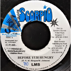 L.M.S Before Yuh Hungry USED VINYL 7INCH 45 RPM