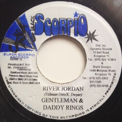 Gentleman / Daddy Rings River Jordan USED VINYL 7INCH 45 RPM