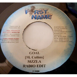 Sizzla Goal USED VINYL 7INCH 45 RPM