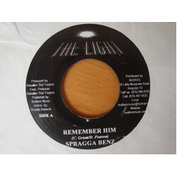 Spragga Benz / Sugar Slick Remember Him / Only Thing I Did USED VINYL 7INCH 45 RPM SINGLE