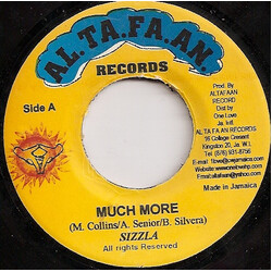 Sizzla Much More USED VINYL 7INCH 45 RPM