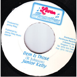 Junior Kelly Dem & Those USED VINYL 7INCH 45 RPM