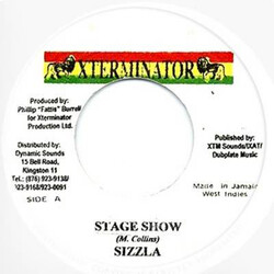 Sizzla Stage Show USED VINYL 7INCH 45 RPM