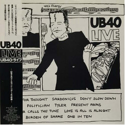 UB40 Live Vinyl LP USED