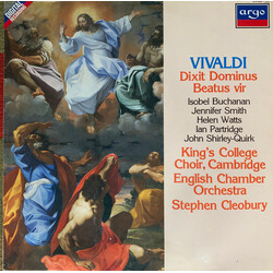 Antonio Vivaldi / The King's College Choir Of Cambridge / English Chamber Orchestra / Stephen Cleobury Dixit Dominus / Beatus Vir Vinyl LP USED