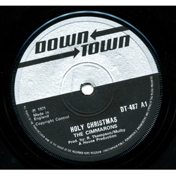 The Cimarons Holy Christmas / Silent Night / White Christmas Vinyl 7" USED