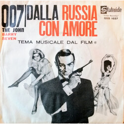 The John Barry Seven And Orchestra Dalla Russia Con Amore USED VINYL 7INCH 45 RPM