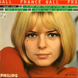 France Gall Baby Pop USED VINYL 7INCH 45 RPM EP MONO