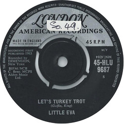 Little Eva Let's Turkey Trot / Old Smokey Locomotion VINYL 7" USED