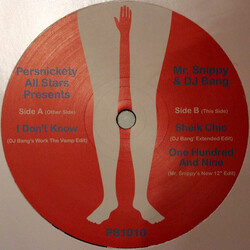 Persnickety All Stars Presents Mr. Snippy & DJ Bang USED VINYL 12INCH