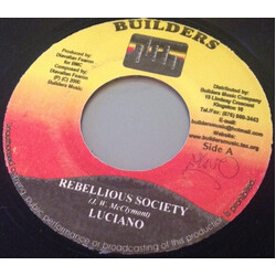 Luciano (2) / Iyashanti Rebellious Society / Beat Of My Heart USED VINYL 7INCH 45 RPM