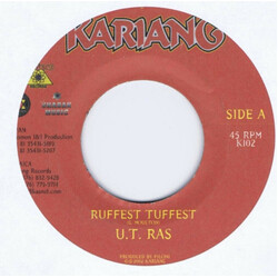 Sizzla / U.T. Ras Peculiar Treasure / Ruffest Tuffest USED VINYL 7INCH 45 RPM SINGLE