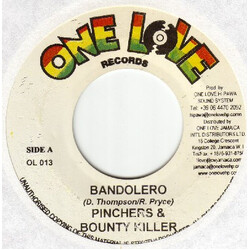 Pinchers / Bounty Killer Bandolero USED VINYL 7INCH 45 RPM