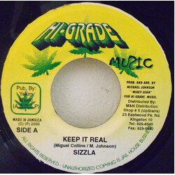 Sizzla Keep It Real USED VINYL 7INCH