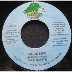 Anthony B More Life USED VINYL 7INCH 45 RPM