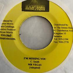 Mr. Vegas / J.D. Smoothe I'm Missing You / Second Time USED VINYL 7INCH
