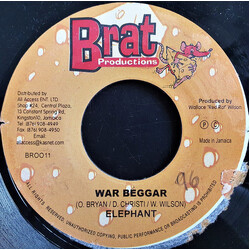 Elephant Man War Beggar USED VINYL 7INCH 45 RPM