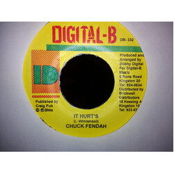 Chuck Fender It Hurt's USED VINYL 7INCH 45 RPM
