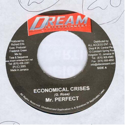 Perfect (5) Economical Crises USED VINYL 7INCH