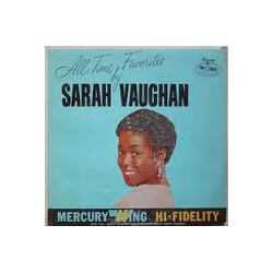 Sarah Vaughan All Time Favorites By Vinyl LP USED