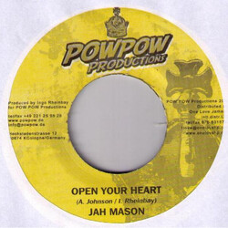 Jah Mason / Steve Machete Open Your Heart / Back To Ethiopia USED VINYL 7INCH 45 RPM