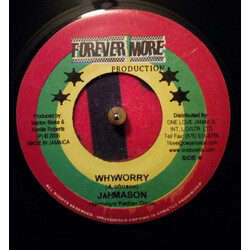 Jah Mason / Marlon Chill Why Worry / Queen To King USED VINYL 7INCH 45 RPM