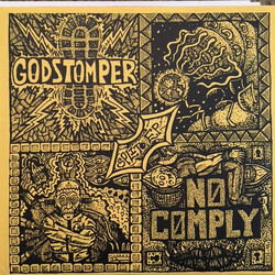 Godstomper / No Comply (3) Split EP USED VINYL 7INCH 45 RPM EP NUMBERED