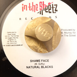 Natural Black Shame Face USED VINYL 7INCH 45 RPM SINGLE