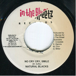Natural Black No Cry Cry, Smile USED VINYL 7INCH 45 RPM