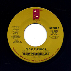 Teddy Pendergrass Close The Door USED VINYL 7INCH 45 RPM SINGLE STYRENE