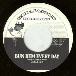 Capleton / Seeed Bun Dem Every Day / Doctor's Darling "Version" USED VINYL 7INCH 45 RPM