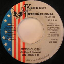 Anthony B Bobo Cloth USED VINYL 7INCH 45 RPM