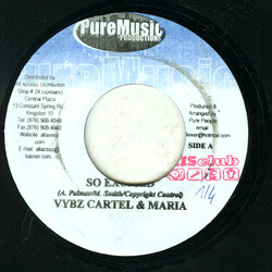 Vybz Kartel / Maria (159) / Buju Banton / Luciano (2) So Excited / What We Gonna Do USED VINYL 7INCH 45 RPM