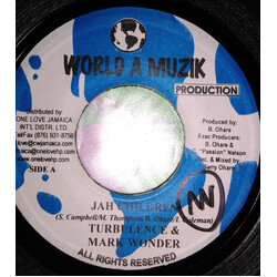Turbulence (4) / Mark Wonder Jah Children USED VINYL 7INCH 45 RPM