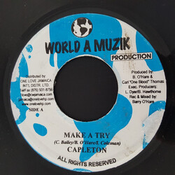 Capleton Make A Try USED VINYL 7INCH 45 RPM SINGLE