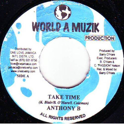 Anthony B Take Time USED VINYL 7INCH 45 RPM
