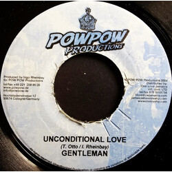 Gentleman Unconditional Love USED VINYL 7INCH 45 RPM