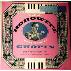Vladimir Horowitz Piano Music Of Chopin Vinyl LP USED