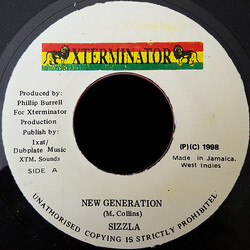 Sizzla New Generation USED VINYL 7INCH 45 RPM