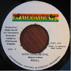 Sizzla Good Conquer Evil USED VINYL 7INCH 45 RPM