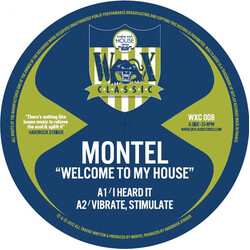 Montel Welcome To My House USED VINYL 12INCH 33 S RPM