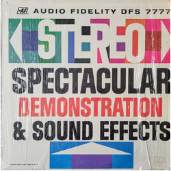 No Artist Stereo Spectacular Demonstration & Sound Effects Vinyl LP USED