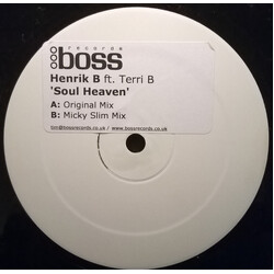 Henrik B / Terri Bjerre Soul Heaven USED VINYL 12INCH 33 S RPM WHITE LABEL