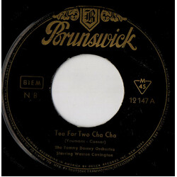 Tommy Dorsey And His Orchestra / Warren Covington Tea For Two Cha Cha / My Baby Just Cares For Me USED VINYL 7INCH SINGLE 45 RPM MONO