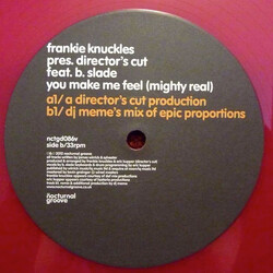 Frankie Knuckles / Director's Cut (3) / B. Slade You Make Me Feel (Mighty Real) USED VINYL 12INCH 33 S RPM