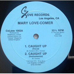 Mary Love-Comer Caught Up USED VINYL 12INCH 33 S RPM LIMITED EDITION