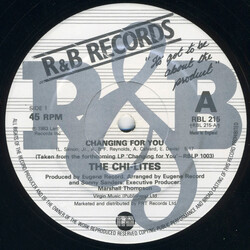 The Chi-Lites Changing For You USED VINYL 12INCH 45 RPM