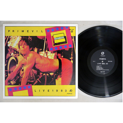 Iggy Pop Primevil Live 1983 AD Vinyl LP USED