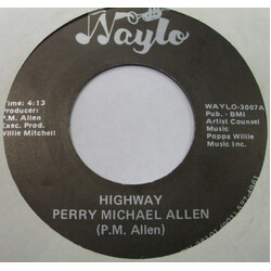 Perry Michael Allen Highway / Music All The Time USED VINYL 7INCH 45 RPM